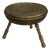Solid Brass Small Low Stool For Sale