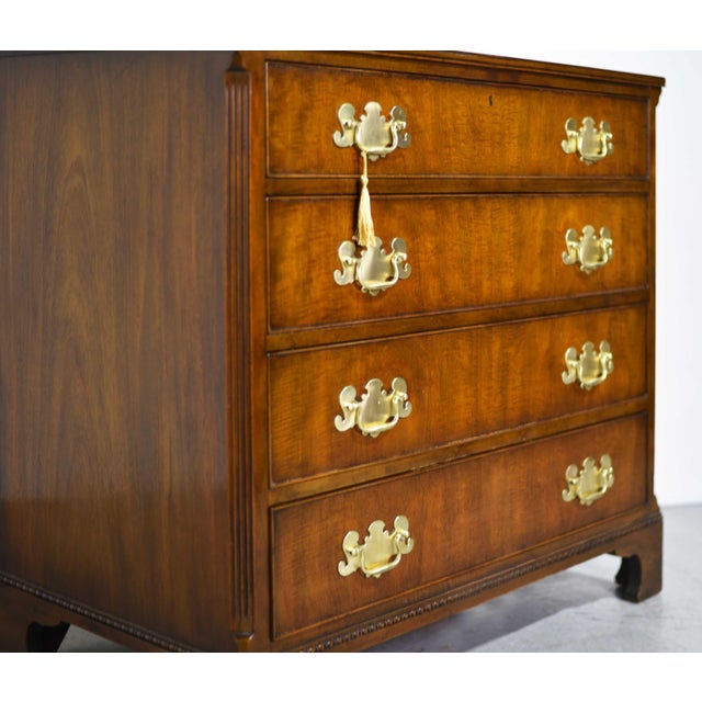 1960s Chippendale Style Mahogany Chest by Kittinger of Buffalo New York For Sale - Image 11 of 14