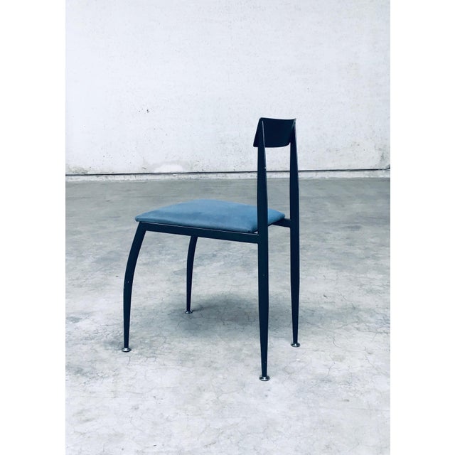 Postmodern Lolly Dining Chair Set from Fly Line, Italy, 1980s, Set of 9 For Sale - Image 10 of 18