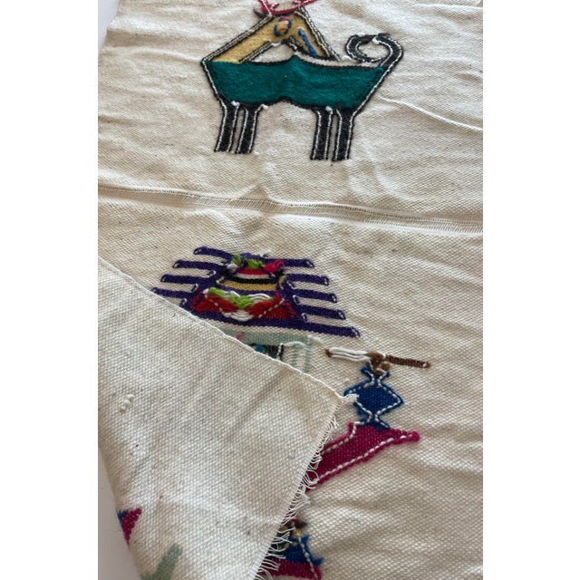 Vintage Ecuadorian Textile Tapestry For Sale - Image 11 of 12