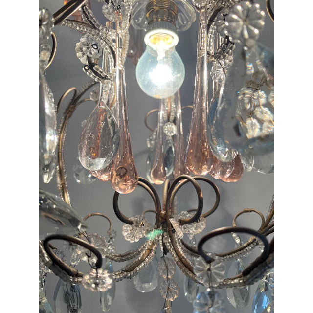 Hepburn's Tears Murano Chandelier, 1950s For Sale - Image 6 of 18