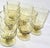 Golden Crinkle Goblets- Set of Six For Sale - Image 6 of 9