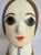 Mexican Vintage Gemma Taccogna Mexican Papier-Mâché Folk Art Female Bust Sculpture For Sale - Image 3 of 12
