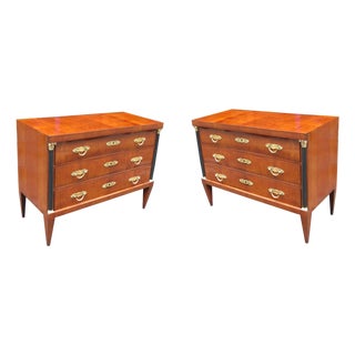 Late 18th Century Important Pair of Neoclassical Commodes For Sale