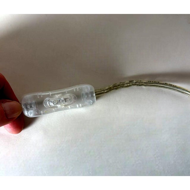 Mid 20th Century Space Age White Painted Aluminum Table Lamp in the Style of Arredoluce For Sale - Image 15 of 18