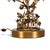 The Marbro Lamp Company 1950s–1960s Marbro Gilt Tole and Crystal Floral Vine Table Lamp For Sale - Image 4 of 10