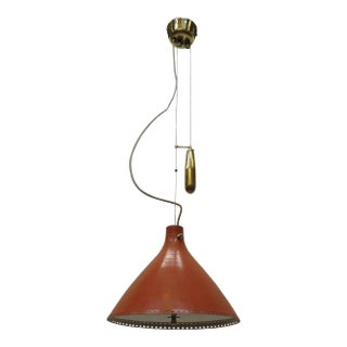 1940s Paavo Tynell Counter Balance Pendant Lamp For Sale