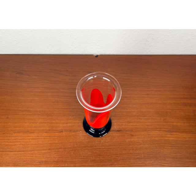 Mid-Century Modern Danish Carnival Series Vase by Christel Holmgren Exner for Holmegaard, 1970s For Sale - Image 6 of 18