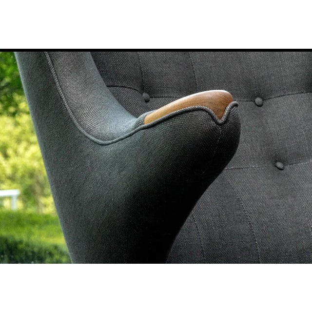 Modernica Mid Century Style Hans Wegner Papa Bear Chair For Sale - Image 13 of 17