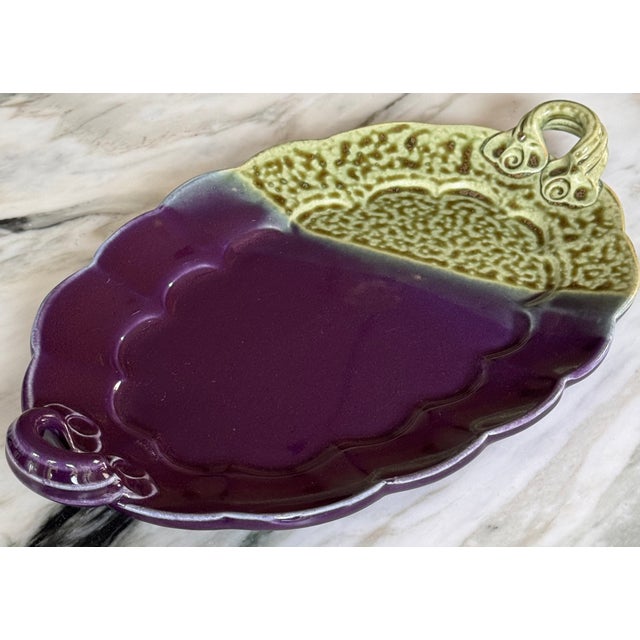 Val's Dollhouse is proud to present this hand made, hand painted and glazed studio art tray. Lovely as a functional piece...