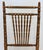 Wood Vintage Gilded Turned Wood Spindle Back Chair For Sale - Image 7 of 8