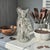 A wonderfully tall Dutch Bunny chocolate mold by H. Heris of Nürnberg, Germany, dating to the 1930s and standing an...