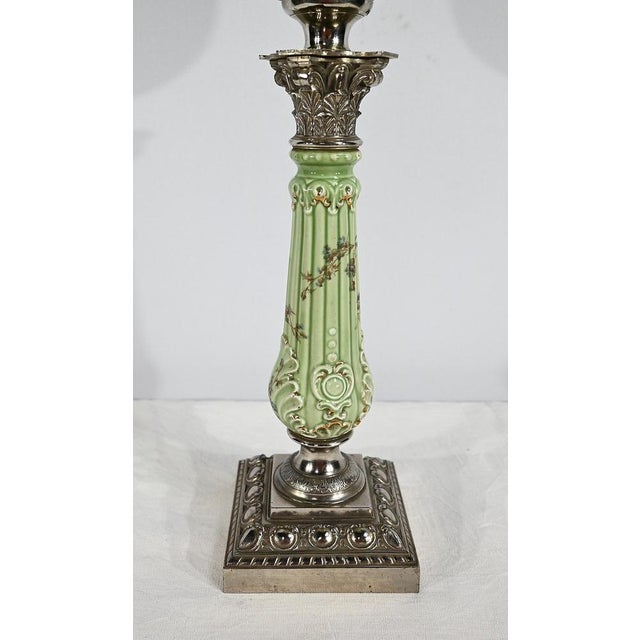 Art Nouveau Oil Lamp, 1900s For Sale - Image 10 of 18