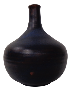 German Studio Ceramic Vase by Lu & Gerd Grove, Lübeck, 1960s