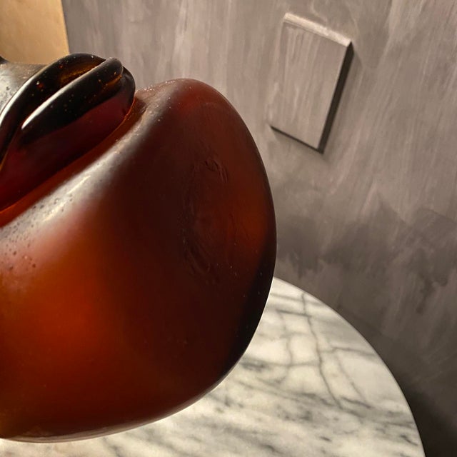 20th Century Italian Art Glass Face Vase For Sale - Image 16 of 18