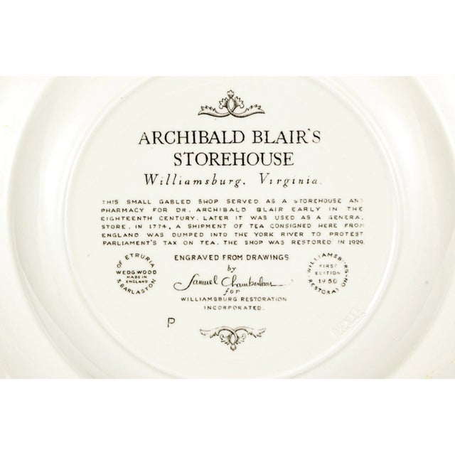 Mid 20th Century English Wedgwood Williamsburg Restoration Transferware Plates, Set of 12 For Sale - Image 9 of 14