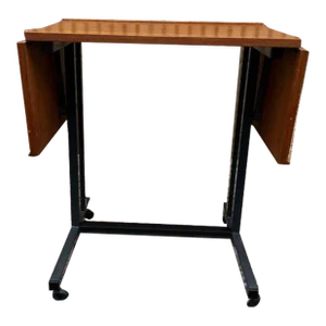 Mid Century Danish Trolley Table Architect Table Desk Possibly by Elmo 1960s.