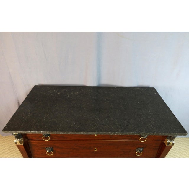 Antique Empire Chest of Drawers, 1800s For Sale - Image 9 of 13