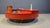 Red Vintage Revolving Coffee Table in Red Lacquer attributed to Mario Sabot, 1970s For Sale - Image 8 of 10