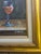 Vintage Textured Impasto Oil Painting – "P. Aponte" Wine Still Life With Grapes in Gold Frame For Sale In Washington DC - Image 6 of 6