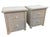 Pair, Wicker, End Tables, Vintage All Wood, Wicker Exterior For Sale - Image 10 of 10
