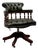 English Chesterfield Desk Chair For Sale