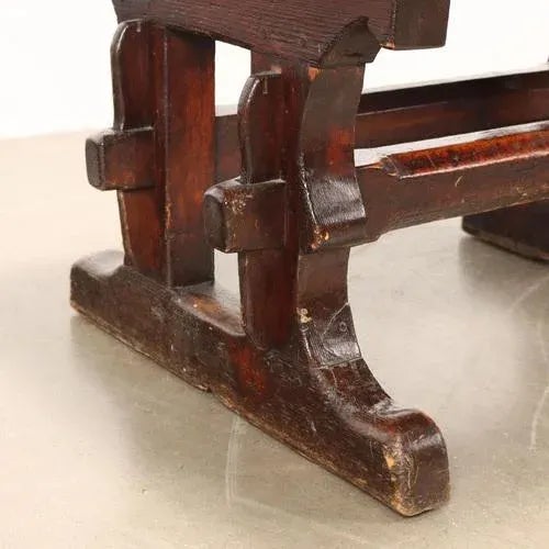 Wood Vintage Wooden Coffee Table For Sale - Image 7 of 10