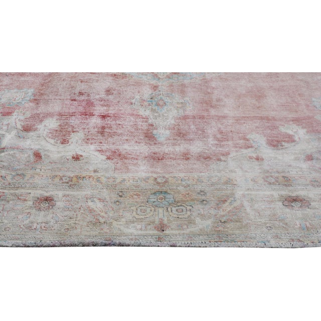 Vintage Hand Knotted Wool Rug, 9'2"x13'3" For Sale - Image 4 of 6