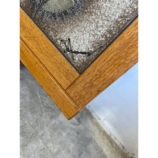Danish Mid Century Oak Brutalist Credenza Gangso Mobler For Sale - Image 9 of 14