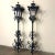 French Pair 19th Century French Wrought Iron Garden Lanterns For Sale - Image 3 of 12