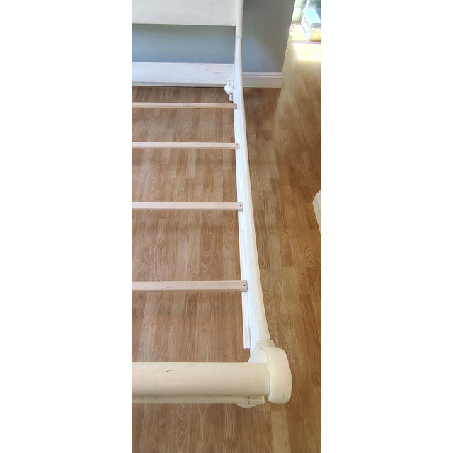 Ethan Allen White Cottage Bed (King) For Sale - Image 16 of 18