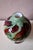 Green and Red Murano Glass Lamp Base, 1980s For Sale - Image 9 of 12