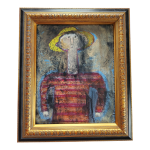 "Man With Yellow Hat" by Shawn Savage