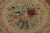 Textile Antique Circle Hooked Rug With Central Floral Design in Multicolor - Rug & Kilim For Sale - Image 7 of 7