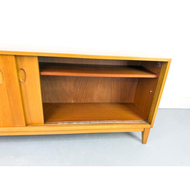 Wood Mid-Century Walnut Sideboard by Georg Satink for WK Möbel, 1950s For Sale - Image 7 of 18