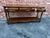 Vintage French Country Style Oak 2 Tier Sofa Console Table by Hickory For Sale - Image 11 of 15