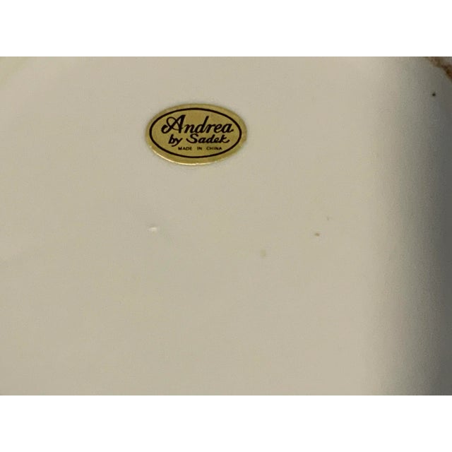 Mid 20th Century Andrea by Sadek Blue and White Lidded Rice Jar For Sale In New York - Image 6 of 12