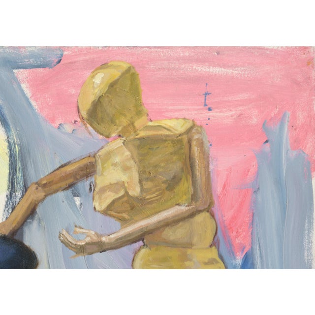 A giclée print of my original oil and mix media painting, individually signed by me. The painting is titled "And Them". It...