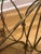 Bronze Vintage Mid-Century French Style Wrought Iron Scroll Magazine Rack For Sale - Image 8 of 10