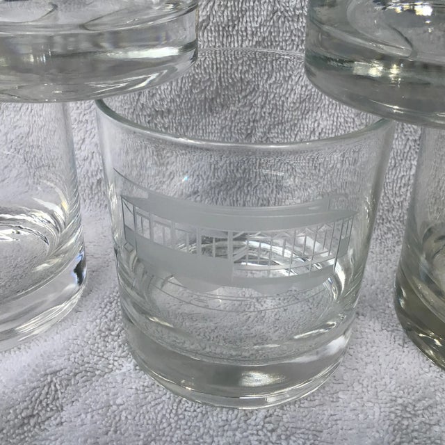 San Francisco Trolley Car Scotch/Whiskey Gasses-Set of 5 For Sale - Image 9 of 13