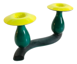 Murano Glass Sculptural Antefila Centerpiece by Emmanuel Babled for Venini, 1993