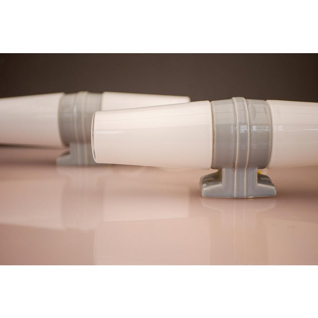 Glass Mid-Century Modern Sconces by Sigvard Bernadotte for Ifö, Set of 2 For Sale - Image 7 of 16