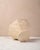 "Lane Hex" Decorative Pedestal Bowl by Montana Labelle in Natural Travertine Marble For Sale - Image 10 of 11