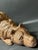 Wood Vintage Large Hand Carved Wooden Bear and a Cub Sculptural Figure For Sale - Image 7 of 11