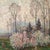 Early 20th Century Impressionistic French Landscape Painting on Canvas" Blooming Trees" Signed Framed Circa 1934 For Sale - Image 5 of 12