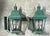 Pair of Vintage Colonial Solid Brass Wall Lanterns. 20”h X 8”.5w X 12”d For Sale - Image 11 of 18