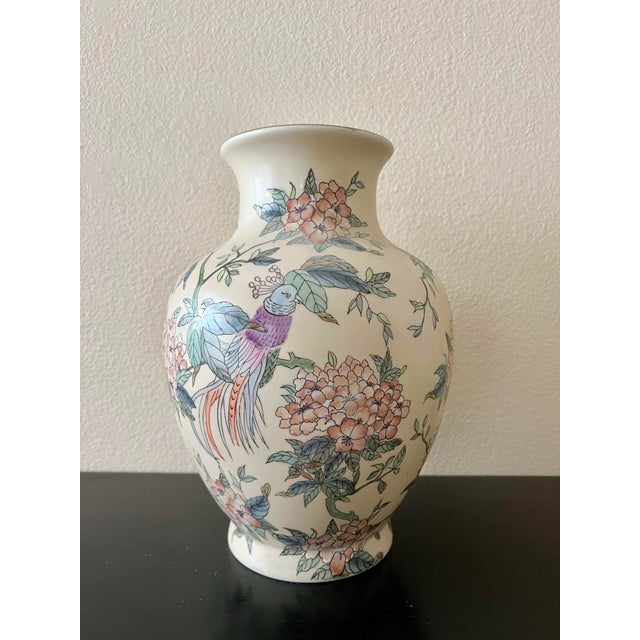 Vintage 1980s Chinoiserie Vase For Sale In Los Angeles - Image 6 of 6