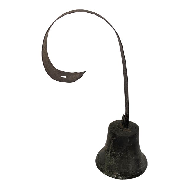 Antique Iron Shopkeeper Door Bell Chairish