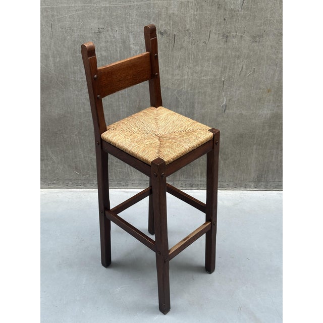 Mid-Century Modern Vintage Bar Stools, 1970s, Set of 5 For Sale - Image 3 of 16