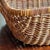 Mid 20th Century Small Vintage Decorative Trug With Arched Handle For Sale - Image 5 of 11